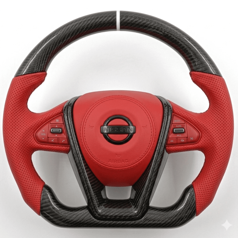 Custom Nissan Maxima 2018-2025 Carbon fiber steering wheel