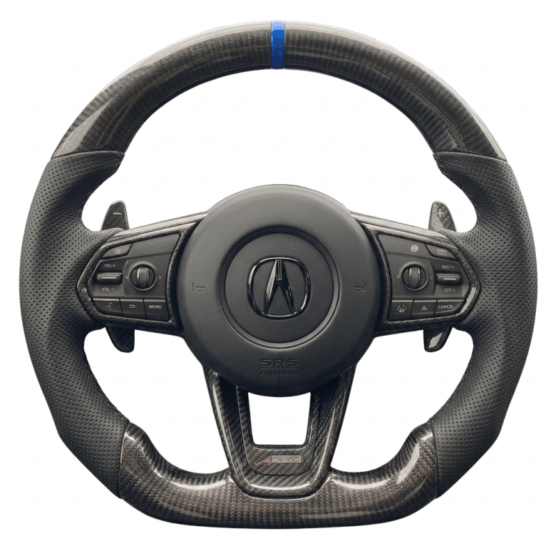 Custom Acura TLX 2021+ carbon fiber steering wheel